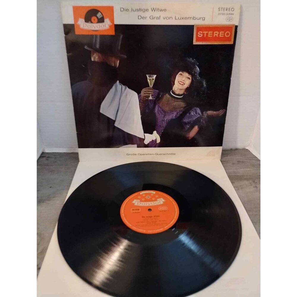 Die Lustige Witwe Der Graf von Luxemburg Polydor Stereo Record